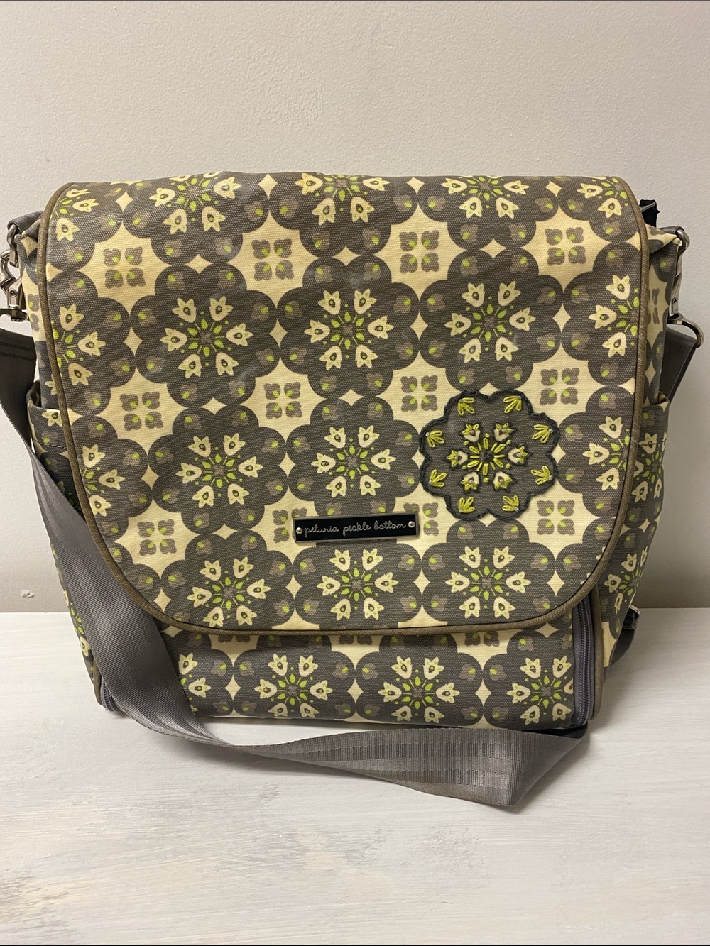 Petunia Pickle Bottom Boxy Backpack Diaper Bag Floral